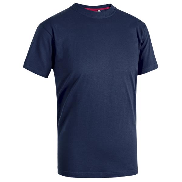 SOTTOZERO T-SHIRT GIROCOLLO SKY BLU SCURO-L