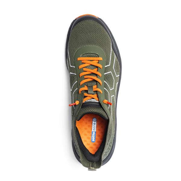 SOTTOZERO CALZ.BASSA FLEXIFLY VERDE/ARANC 46