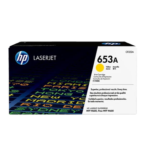 Hp - Toner originale - 653A - Giallo …