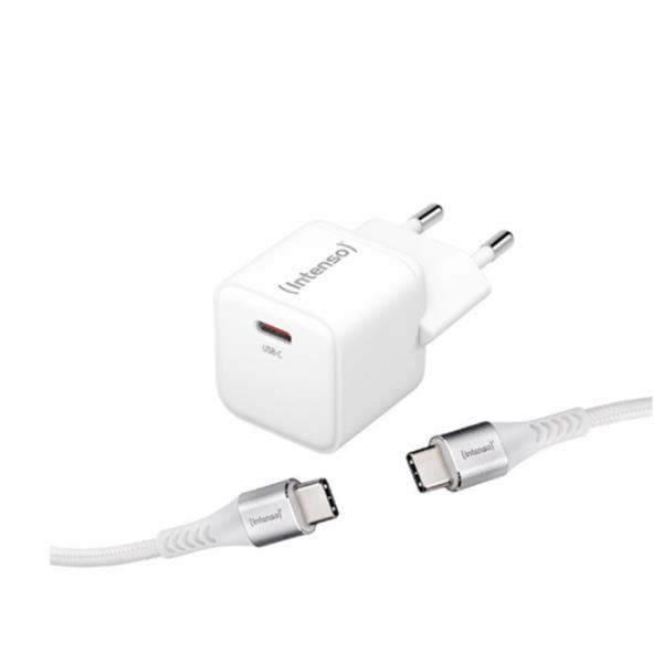 INTENSO GaN ADAPTER SET CARICABATTERIE DA RETE 30 …