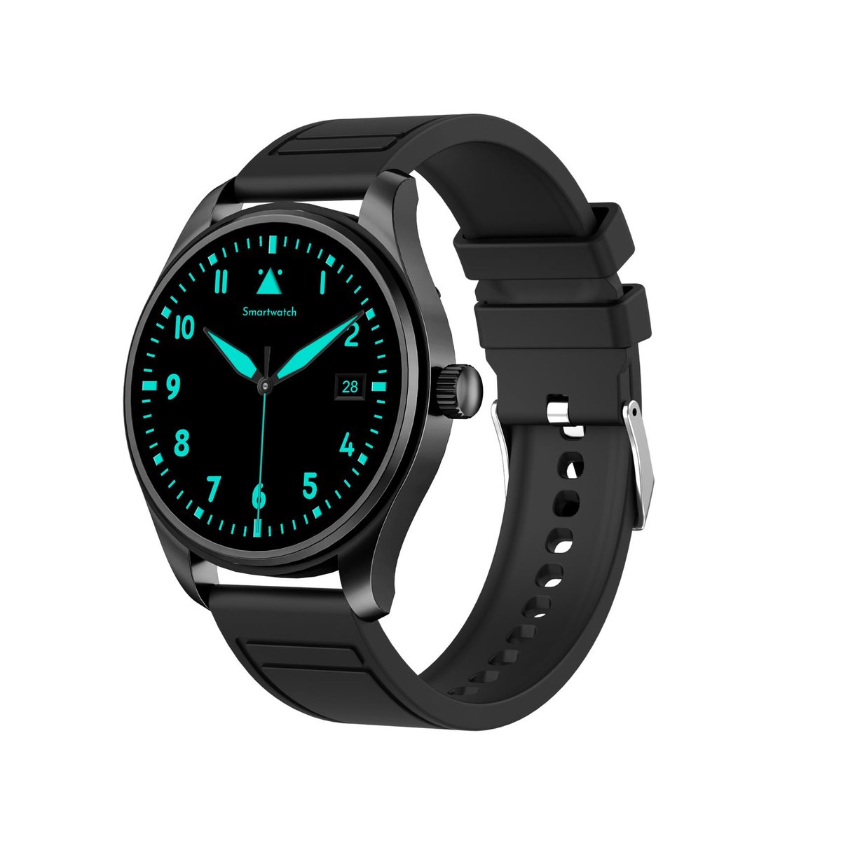 CELLY TRAINERROUND3 SMARTWATCH 1.32" AMOLED CASSA IN ACCIAIO …