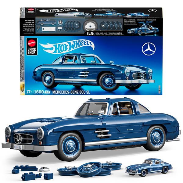 MATTEL BRICK SHOP HW MERCEDEZ-BENZ 300 SL