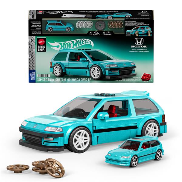 MATTEL BRICK SHOP HW HONDA CIVIC EF '90