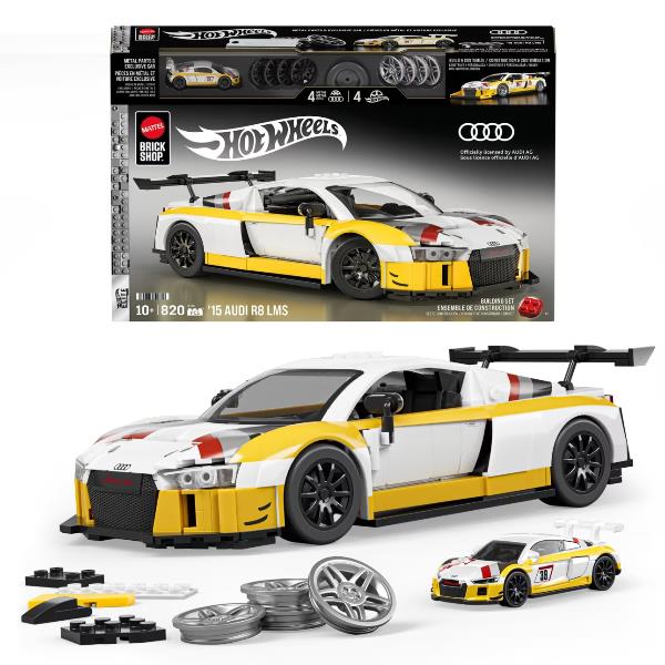MATTEL BRICK SHOP HW AUDI R8 LMS