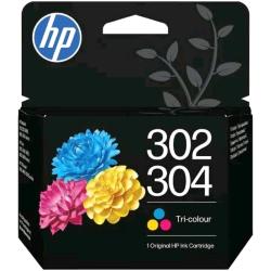 HP 302/304 TRI-COLOR CARTUCCIA INK-JET 100 PAGINE