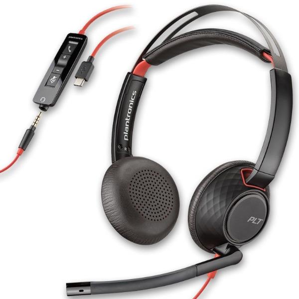 POLY CUFFIA BW 5220 USB-C HS +3.5MMP +USB-C/A