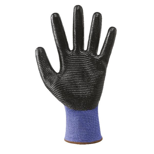 NERI SAFETY PAIO GUANTI 16 NBR CRINKLE TG10