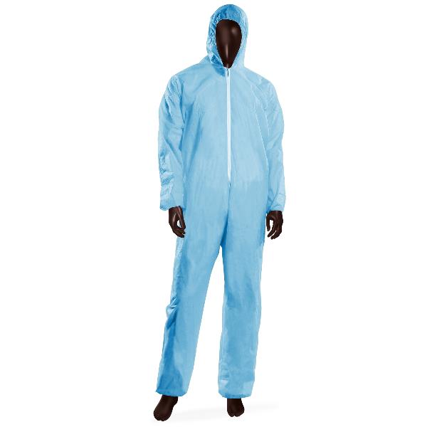 AJSIA CF50 TUTA HOOD 40 AZZURRO 2XL