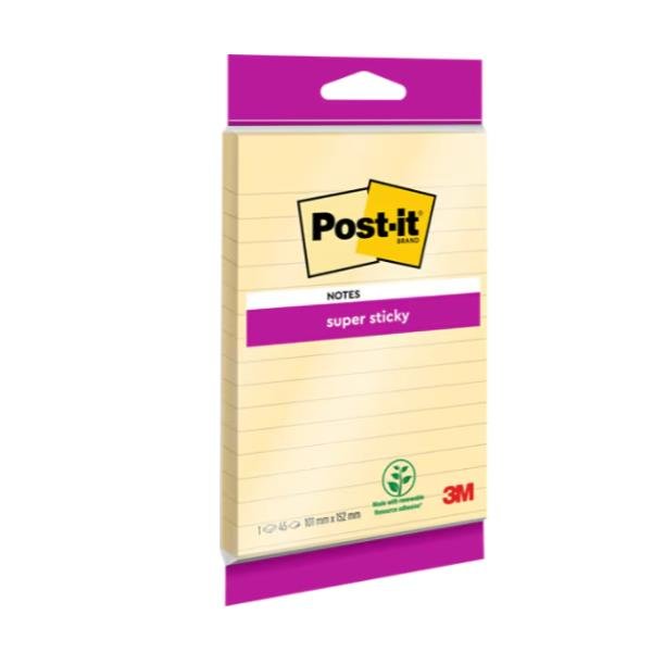 POST-IT S-STICKY 102X152MM- BLISTER