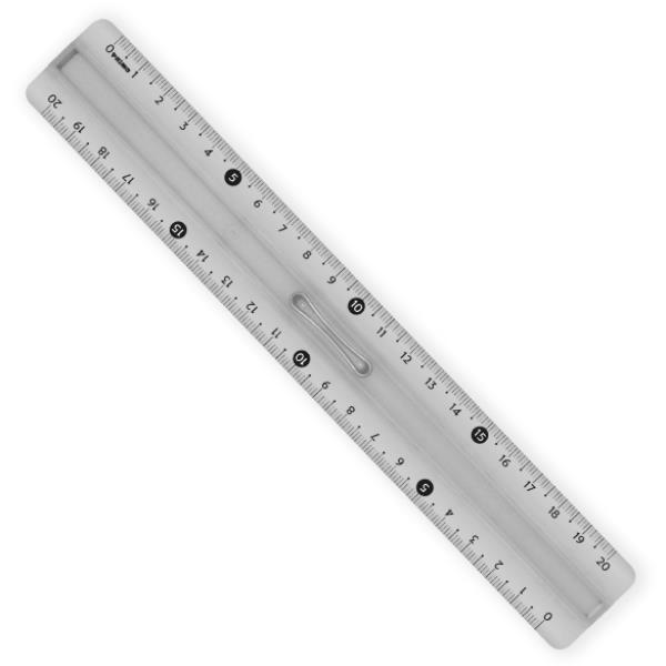 PRIMO DOPPIO DECIMETRO IN PLASTICA 20 CM