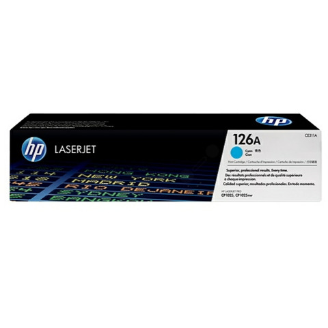 Hp - Toner originale- 126A - Ciano - …