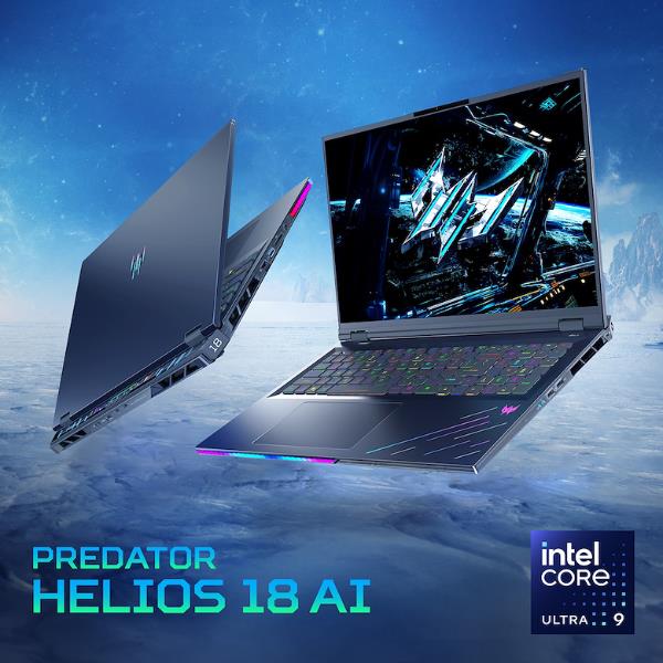 ACER PREDATOR HELIOS 18 AI PH18-73-99H2 18" WQXGA …