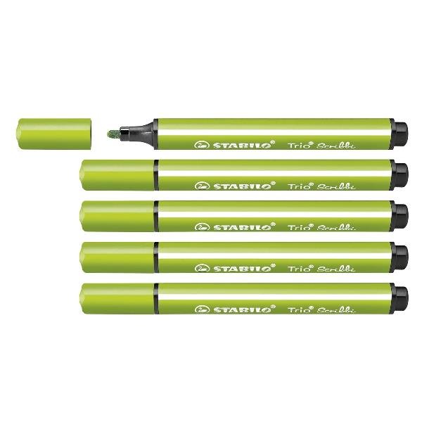 STABILO TRIO SCRIBBI PENNARELLO FUSTO TRIANGOLARE PUNTA AMMORTIZZATA …