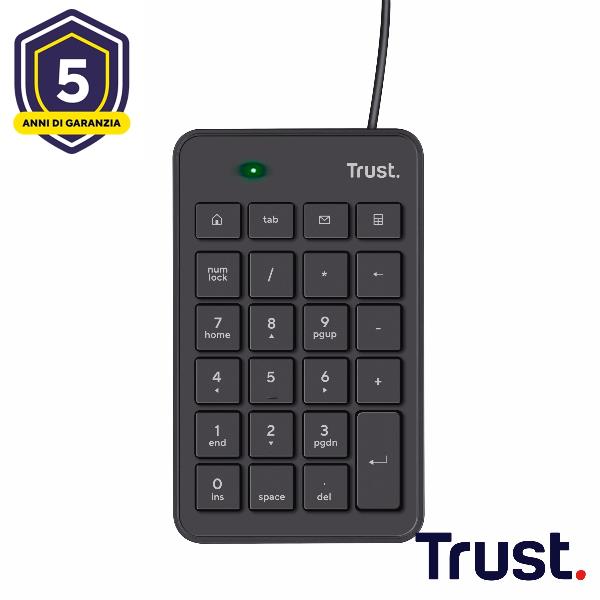Tastierino numerico Xalas - USB - Trust