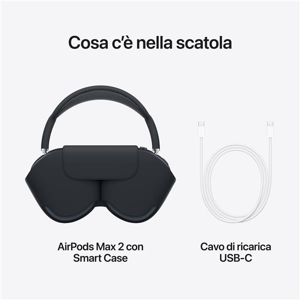 APPLE AIRPODS MAX 2 CUFFIE BLUETOOTH SENZA FILI …