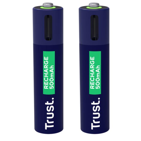 TRUST USB-C RECHARGEABLE BATTERIES 2P - A