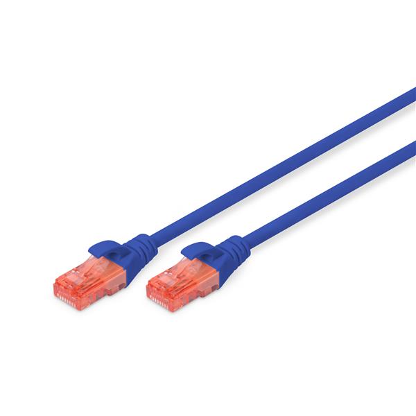 DIGITUS BY ASSMANN PATCH U/UTP CAT.6 PVC BLU …