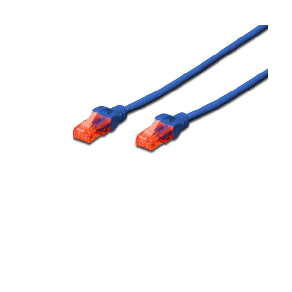 DIGITUS BY ASSMANN PATCH U/UTP CAT.6 PVC BLU …