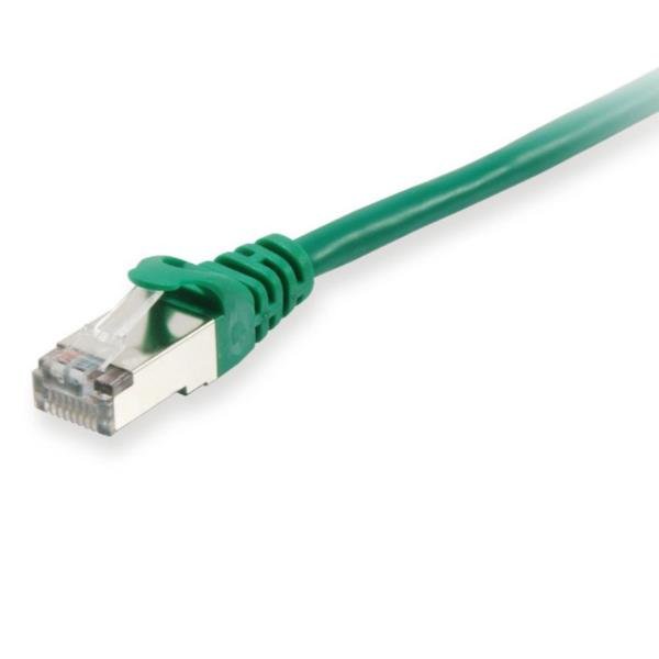 EQUIP PATCH CABLE CAT.6 S/FTP GREEN 10MT