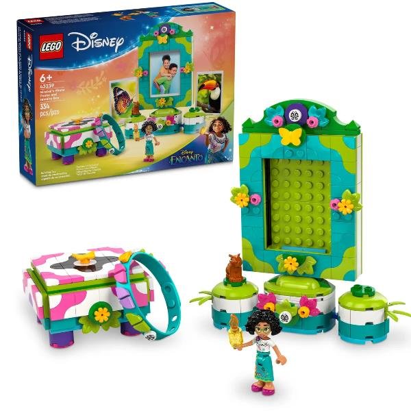 LEGO DISNEY PORTAFOTO E PORTAGIOIE DI MIRABEL CON …