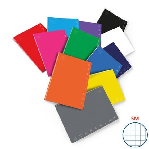 Quaderno Monocromo - A5 - 5mm - 42 …