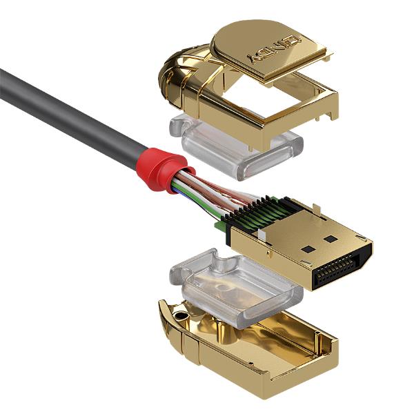 Lindy Gold - Cavo DisplayPort - DisplayPort (M) …