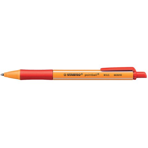 STABILO pointball - Penna a sfera - rosso …