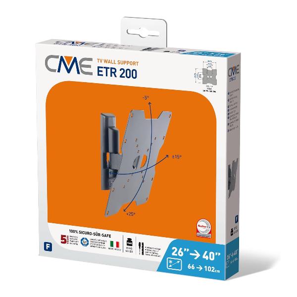 Meliconi CME ETR200 - Kit montaggio - Tilt …
