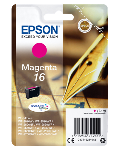 Epson 16 - 3.1 ml - magenta - …