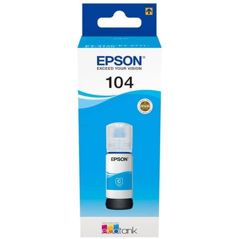 Epson EcoTank 104 - 65 ml - ciano …