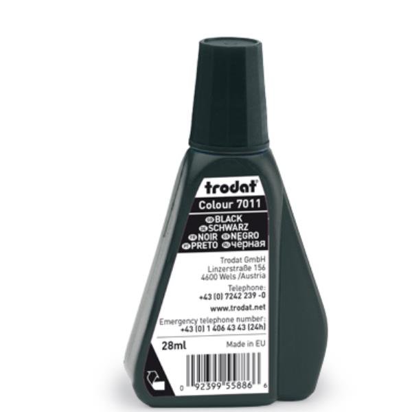 Trodat 7011 - Inchiostro per timbro - nero …