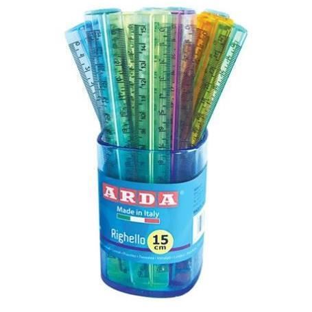 ARDA - Righello - 15 cm - assortiti …