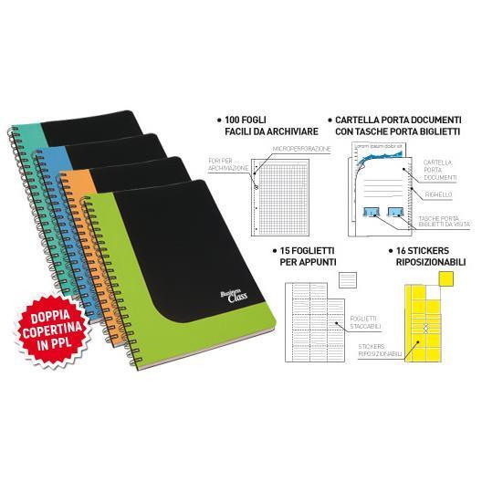 Blasetti Business Class - Blocco - rilegatura a …