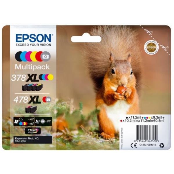 Epson 478XL Multipack - Confezione da 6 - …