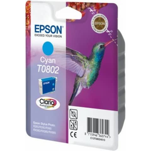 Epson T0802 - 7.4 ml - ciano - …