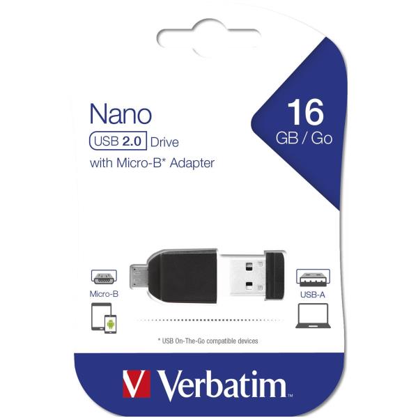 Verbatim Store 'n' Go Nano USB Drive - …