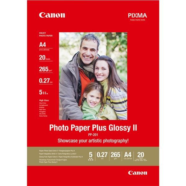 Canon Photo Paper Plus Glossy II PP-201 - …