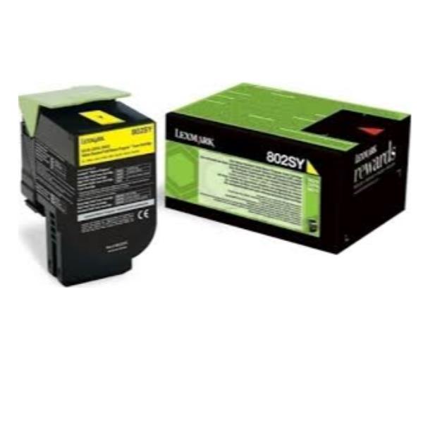 LEXMARK TONER 802SYE GIALLO CORPORATE