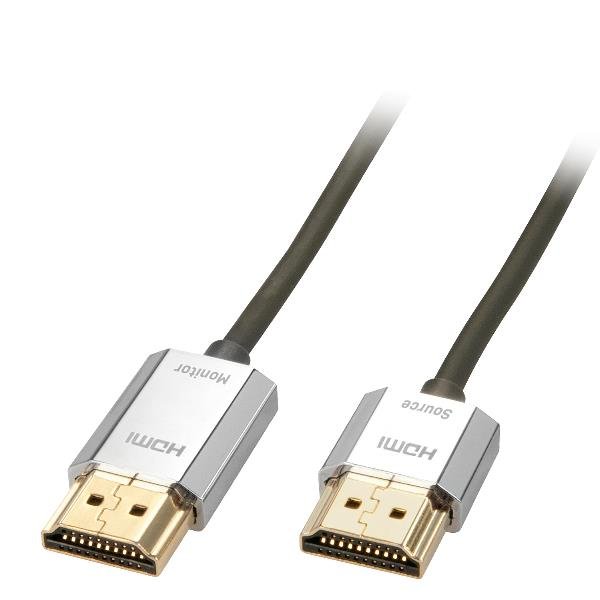 Lindy CROMO Slim High Speed HDMI Cable with …