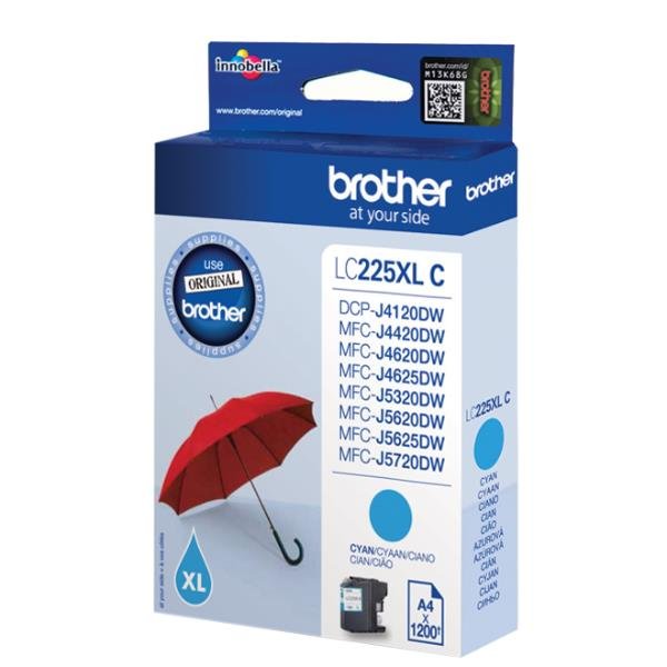 Brother LC225XLC - Ciano - originale - cartuccia …