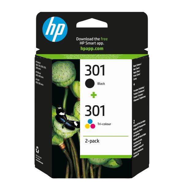 HP N9J72AE N301 INK CARTRIDGE COMBO