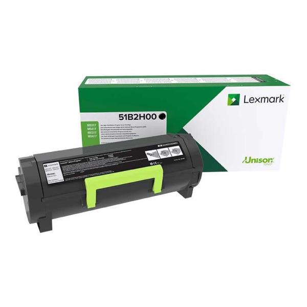 LEXMARK TONER NERO PER MS/MX 417/517/617 8500PAG RETURN …