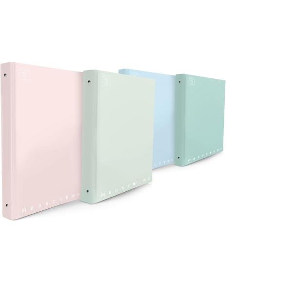 PIGNA Monocromo Pastel - Quaderno ad anelli - …