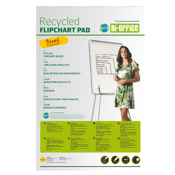 BI-OFFICE EARTH BLOCCO DI CARTA 70 GR PER …