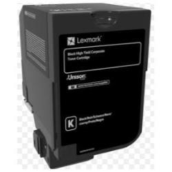 LEXMARK 74C2HKE CS725DE CS725DTE CARTUCCIA TONER NERO 20.000 …