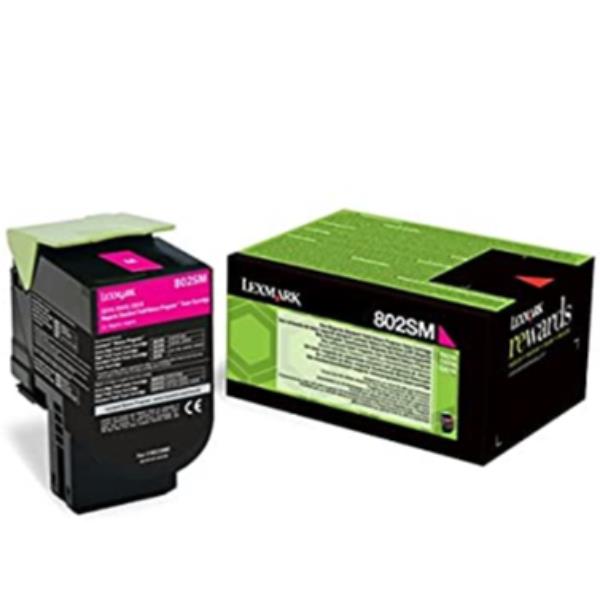 LEXMARK TONER 802SME MAGENTA CORPORATE