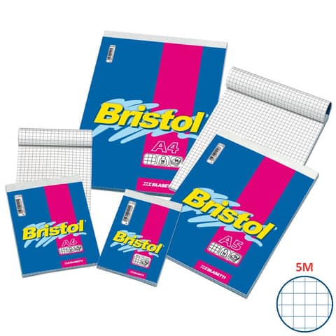 Blasetti Bristol - Blocchetto - rilegatura a nastro …