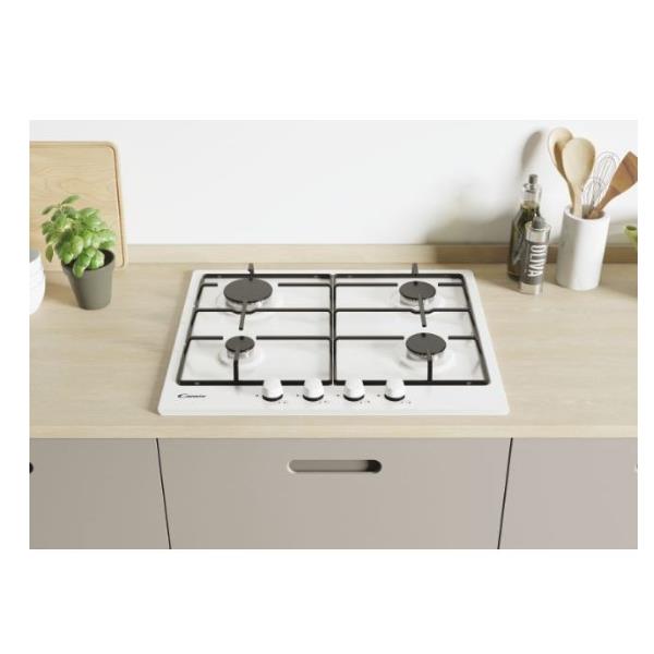 Candy Timeless CHW6BRWW - Piano cottura a gas …