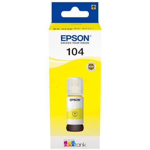 Epson EcoTank 104 - 65 ml - giallo …