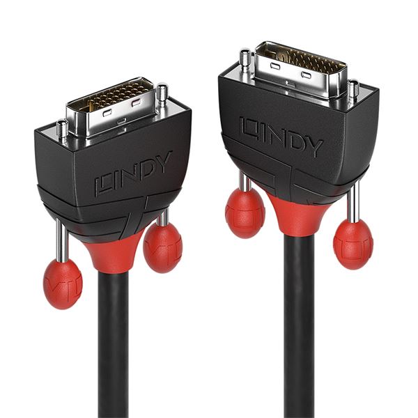 Lindy Black Line - Cavo DVI - legame …